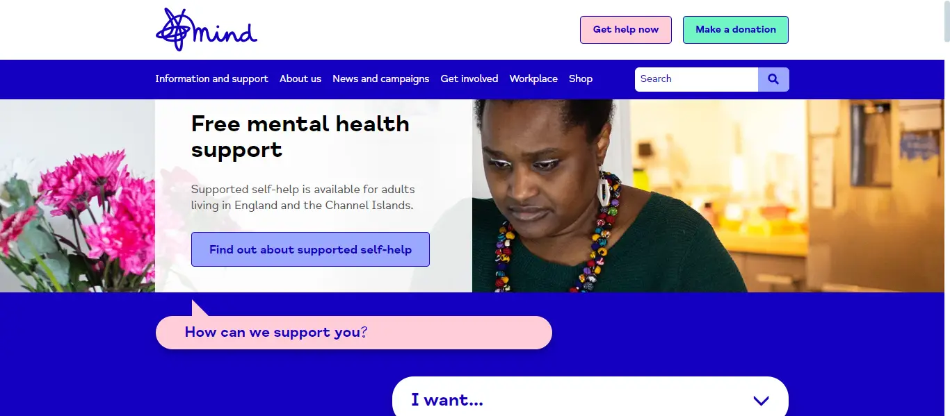 , Top 20 websites to go to for mental health support, Found iT