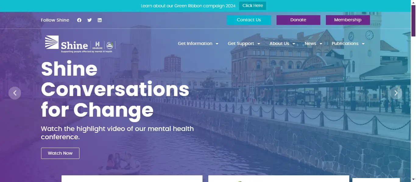 , Top 20 websites to go to for mental health support, Found iT